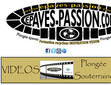 Tablet Screenshot of epaves-passion.com